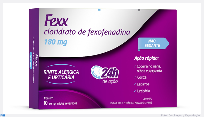 Cimed lança antialérgico Fexx que não provoca sono e tem efeito de 24h