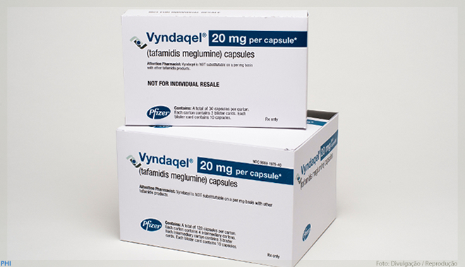 Aprovada no Brasil nova indicação para Vyndaqel (Tafamidis Meglumina)