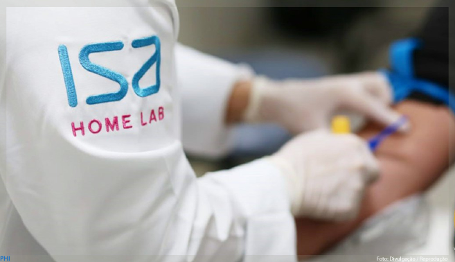ISA Home Lab inaugura serviço 100% digital com delivery de exames