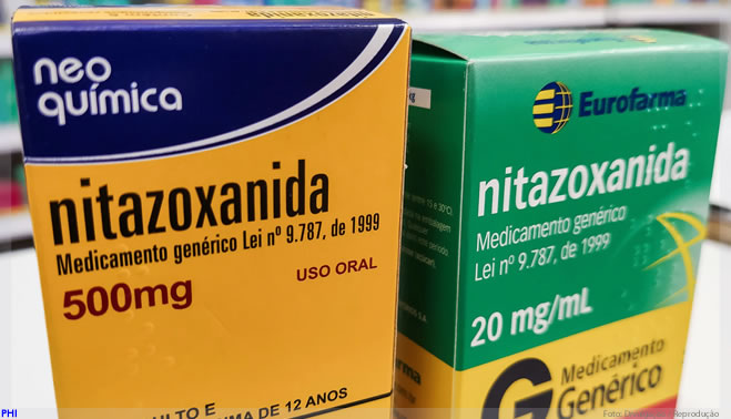 Nitazoxanida não tem efeito comprovado contra a Covid-19