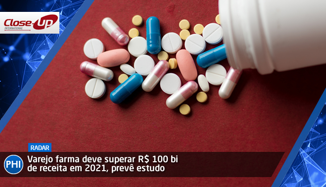 Varejo farma deve superar R$ 100 bi de receita em 2021, prevê estudo