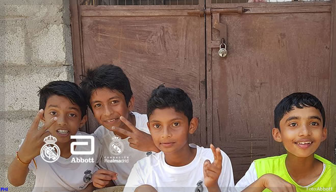 Abbott e Real Madrid apoiarão nutrição infantil
