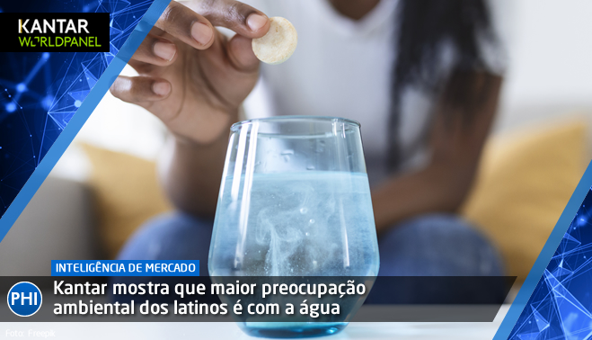 Kantar mostra que maior preocupação ambiental dos latinos é com a água