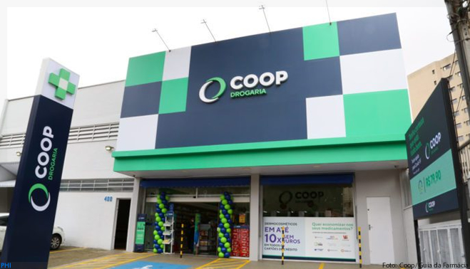 COOP Drogaria acelera revitalização de marca de suas unidades