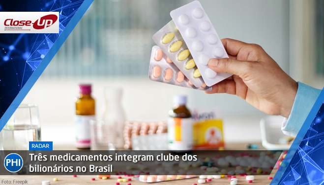 Três medicamentos integram clube dos bilionários no Brasil