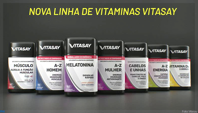 Vitasay lança nova linha de vitaminas