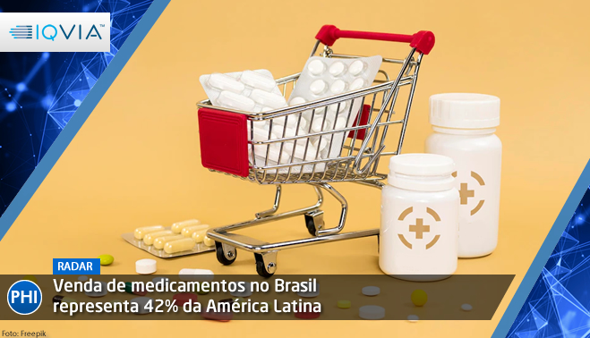 Venda de medicamentos no Brasil representa 42% da América Latina
