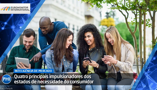 Quatro principais impulsionadores dos estados de necessidade do consumidor