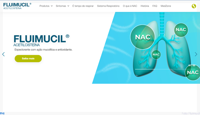 Fluimucil®: medicamento da Zambon ganha site para orientar pacientes e profissionais de saúde
