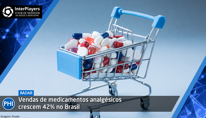 Vendas de medicamentos analgésicos crescem 42% no Brasil