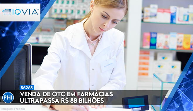 Venda de OTC em farmácias ultrapassa R$ 88 bilhões