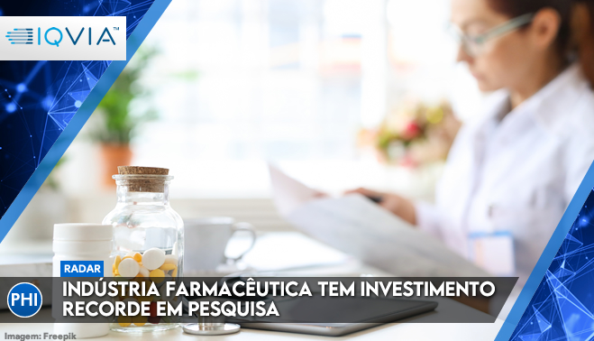 Indústria farmacêutica tem investimento recorde em pesquisa