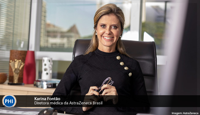 Karina Fontão é a nova diretora médica da AstraZeneca Brasil
