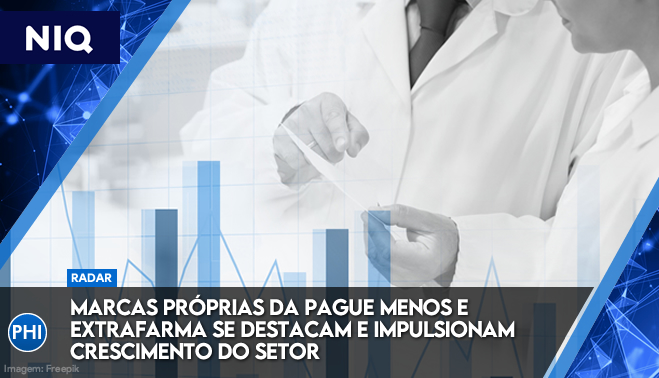 Marcas próprias da Pague Menos e Extrafarma se destacam e impulsionam crescimento do setor