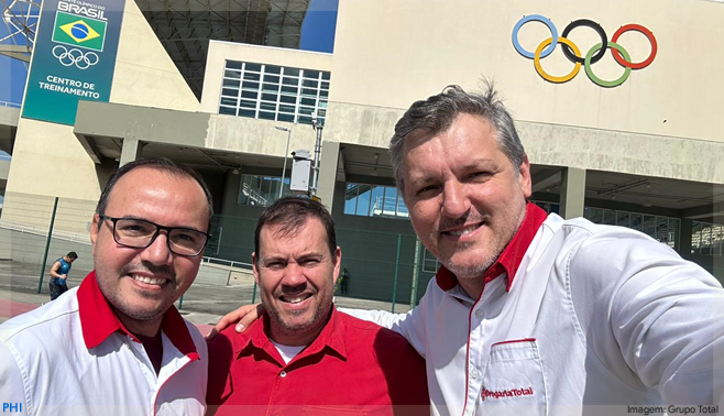 Grupo total torna-se fornecedor do Comitê Olímpico Brasileiro