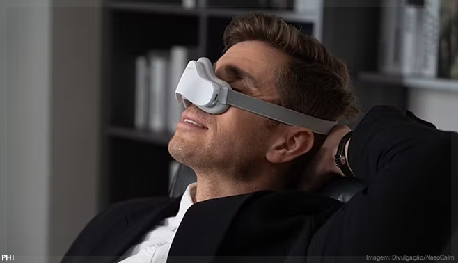 Primeiro massageador nasal promete aliviar a respiração e acabar com ‘vício’ em descongestionantes