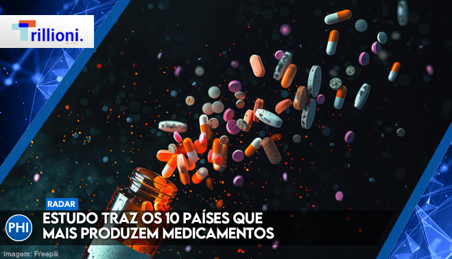 Estudo traz os 10 países que mais produzem medicamentos
