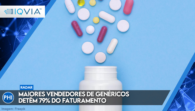 Maiores vendedores de genéricos detêm 79% do faturamento
