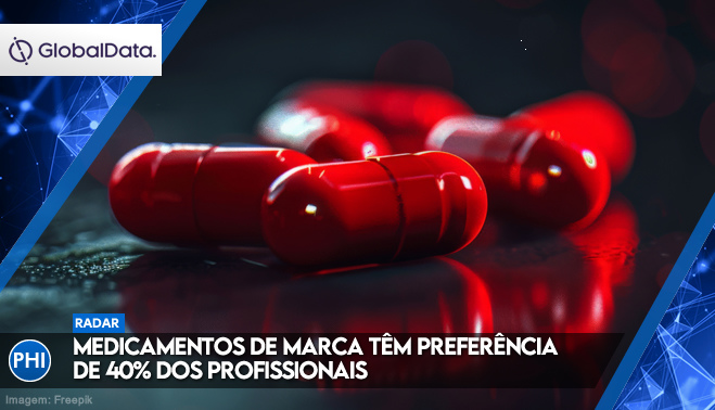Medicamentos de marca têm preferência de 40% dos profissionais