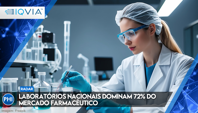 Laboratórios nacionais dominam 72% do mercado farmacêutico