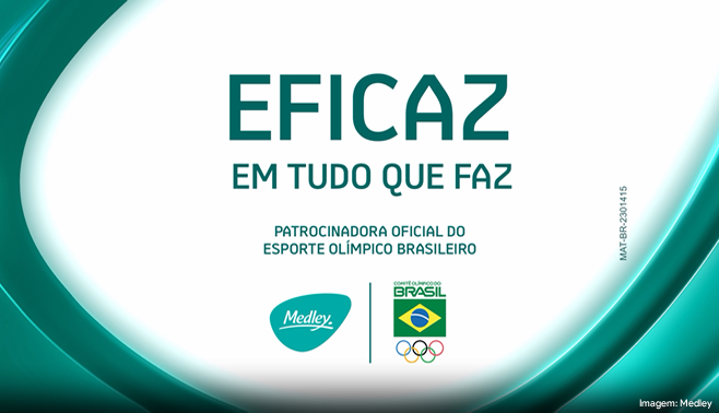 Medley é marca mais mencionada entre patrocinadores Olímpicos
