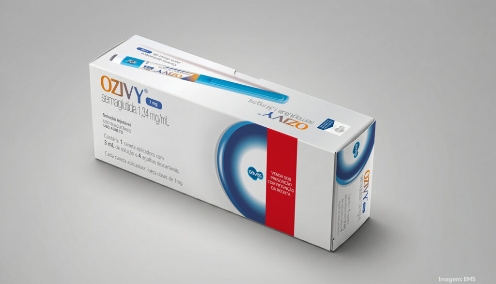 EMS alcança liderança em vendas com OZIVY® e impulsiona mercado de GLP-1