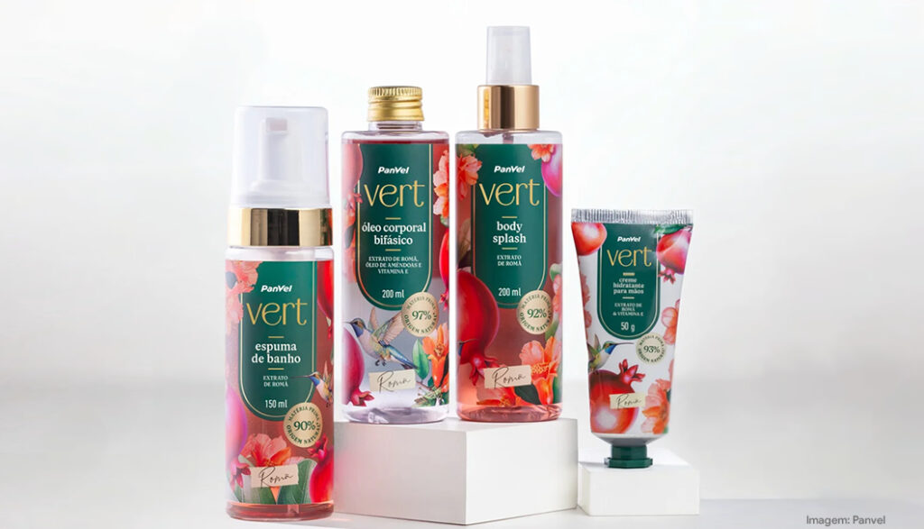 Panvel reforça linha Vert com novos produtos de cuidados pessoais