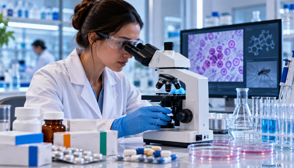 USP identifica moléculas anticâncer com potencial para novos antimaláricos